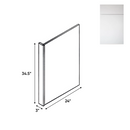 Load image into Gallery viewer, RTA - Sonoma White - End Panels - 24&quot;W x 34.5&quot;H x 3&quot;D