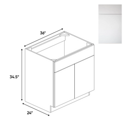 RTA - Sonoma White - Sink Base Cabinets - 36