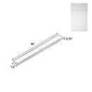 Load image into Gallery viewer, RTA - Sonoma White - Tall Fillers - 1.5&quot;W x 96&quot;H x 0.75&quot;D