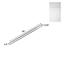 Load image into Gallery viewer, RTA - Sonoma White - Toe Kick - 96&quot;W x 4.5&quot;H x 0.25&quot;D