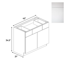 Load image into Gallery viewer, RTA - Sonoma White - Vanity Consoles - 42&quot;W x 34.5&quot;H x 21&quot;D