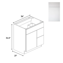 Load image into Gallery viewer, RTA - Sonoma White - Vanity Sink Drawer Base Cabinets - 36&quot;W x 34.5&quot;H x 21&quot;D - SOW-VSDC36R