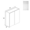 Load image into Gallery viewer, RTA - Sonoma White - 36&quot;Height Double Door Wall Cabinets - 27&quot;W x 36&quot;H x 12&quot;D
