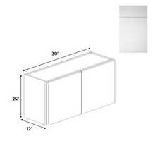 Load image into Gallery viewer, RTA - Sonoma White - 24&quot;Height Double Door Wall Cabinets - 36&quot;W x 24&quot;H x 12&quot;D