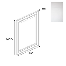Load image into Gallery viewer, RTA - Sonoma White - Decorative End Panel Doors - 11.5&quot;W x 40.93&quot;H x 0.75&quot;D