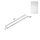Load image into Gallery viewer, RTA - Sonoma White - Wall Fillers - 3&quot;W x 42&quot;H x 0.75&quot;D