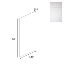 Load image into Gallery viewer, RTA - Sonoma White - Side Finished Skins - 11.25&quot;W x 30&quot;H x 0.25&quot;D