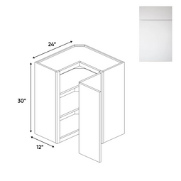 RTA - Sonoma White - Diagonal Corner Wall Cabinets - 24