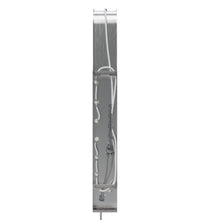 Load image into Gallery viewer, 65 in. 6-Jet Stainless Steel Shower Panel System with Fixed Round Rainfall Showerhead &amp; Handheld Shower, Self-Cleaning &amp; Jet Massage Feature