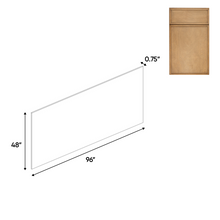 Load image into Gallery viewer, RTA - Slim Shaker Karamel - Base Skin Panel - 48&quot;W x 3/4&quot;D x 96&quot;H