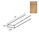 Load image into Gallery viewer, RTA - Slim Shaker Karamel - Scribe Moulding - 1/4&quot;W x 96&quot;D x 3/4&quot;H