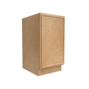 Load image into Gallery viewer, RTA - Slim Shaker Karamel - Full Height Single Door Base Cabinets - 18&quot;W x 34.5&quot;H x 24&quot;D