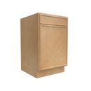 Load image into Gallery viewer, RTA - Slim Shaker Karamel - Single Door Base Cabinet (Specify Door Hinges on Left or Right Side) 21&quot;W x 34.5&quot;H x 24&quot;D