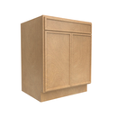 Load image into Gallery viewer, RTA - Slim Shaker Karamel - Double Door Cabinets - 27&quot;W x 34.5&quot;H x 24&quot;D
