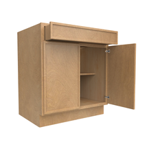 Load image into Gallery viewer, RTA - Slim Shaker Karamel - Double Door Cabinets - 30&quot;W x 34.5&quot;H x 24&quot;D