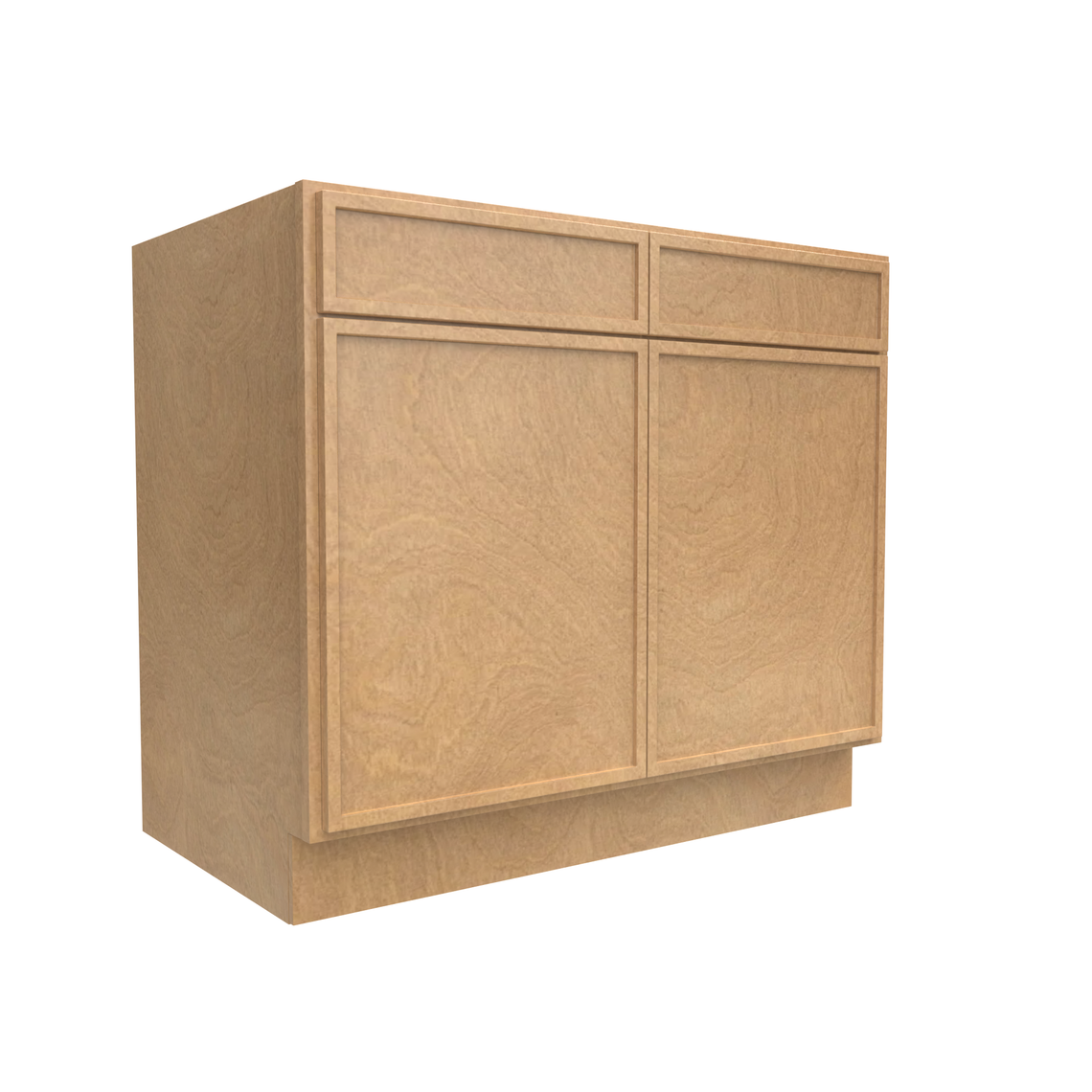 RTA - Slim Shaker Karamel - Double Door Cabinets - 39