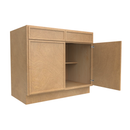 Load image into Gallery viewer, RTA - Slim Shaker Karamel - Double Door Cabinets - 39&quot;W x 34.5&quot;H x 24&quot;D