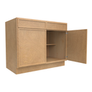 Load image into Gallery viewer, RTA - Slim Shaker Karamel - Double Door Cabinets - 42&quot;W x 34.5&quot;H x 24&quot;D