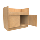 Load image into Gallery viewer, RTA - Slim Shaker Karamel - Farm Sink Base Cabinets - 39&quot;W x 34.5&quot;H x 24&quot;D