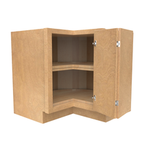 Load image into Gallery viewer, RTA - Slim Shaker Karamel - Lazy Susan Base Cabinets - 36&quot;W x 34.5&quot;H x 24&quot;D