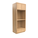 Load image into Gallery viewer, RTA - Slim Shaker Karamel - Double Oven Cabinets - 33&quot;W x 84&quot;H x 24&quot;D