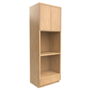 Load image into Gallery viewer, RTA - Slim Shaker Karamel - Double Oven Cabinets - 33&quot;W x 96&quot;H x 24&quot;D