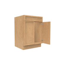 Load image into Gallery viewer, RTA - Slim Shaker Karamel - Sink Base Cabinets - 24&quot;W x 34.5&quot;H x 24&quot;D