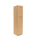 Load image into Gallery viewer, RTA - Slim Shaker Karamel - Single Door Pantry Cabinets - 18&quot;W x 84&quot;H x 24&quot;D