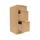 Load image into Gallery viewer, RTA - Slim Shaker Karamel - Vanity Drawer Base Cabinets - 12&quot;W x 34.5&quot;H x 21&quot;D