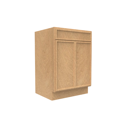 RTA - Slim Shaker Karamel - Vanity Sink Base Cabinets - 24
