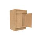 Load image into Gallery viewer, RTA - Slim Shaker Karamel - Vanity Sink Base Cabinets - 24&quot;W x 34.5&quot;H x 21&quot;D