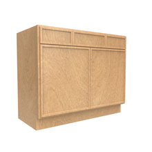 Load image into Gallery viewer, RTA - Slim Shaker Karamel - Vanity Consoles - 42&quot;W x 34.5&quot;H x 21&quot;D