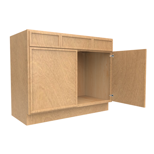 RTA - Slim Shaker Karamel - Vanity Consoles - 42"W x 34.5"H x 21"D
