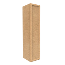 Load image into Gallery viewer, RTA - Slim Shaker Karamel - 42&quot;Height Single Door Wall Cabinets - 9&quot;W x 42&quot;H x 12&quot;D