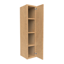 Load image into Gallery viewer, RTA - Slim Shaker Karamel - 42&quot;Height Single Door Wall Cabinets - 9&quot;W x 42&quot;H x 12&quot;D