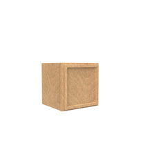Load image into Gallery viewer, RTA - Slim Shaker Karamel - Single Door Wall Cabinets - 12&quot;W x 12&quot;H x 12&quot;D