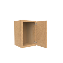 Load image into Gallery viewer, RTA - Slim Shaker Karamel - 18&quot;Height Single Door Wall Cabinets - 12&quot;W x 18&quot;H x 12&quot;D