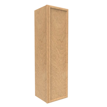 Load image into Gallery viewer, RTA - Slim Shaker Karamel - 42&quot;Height Single Door Wall Cabinets - 12&quot;W x 42&quot;H x 12&quot;D