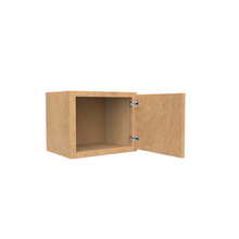 Load image into Gallery viewer, RTA - Slim Shaker Karamel - 12&quot;Height Single Door Wall Cabinets - 15&quot;W x 12&quot;H x 12&quot;D