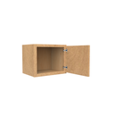 Load image into Gallery viewer, RTA - Slim Shaker Karamel - 12&quot;Height Single Door Wall Cabinets - 15&quot;W x 12&quot;H x 12&quot;D