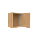 Load image into Gallery viewer, RTA - Slim Shaker Karamel - 18&quot;Height Single Door Wall Cabinets - 15&quot;W x 18&quot;H x 12&quot;D