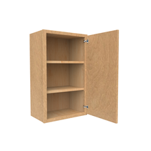 Load image into Gallery viewer, RTA - Slim Shaker Karamel Single Door Wall Cabinet 18&quot;W x 30&quot;H x 12&quot;D