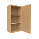 Load image into Gallery viewer, RTA - Slim Shaker Karamel - 36&quot;Height Single Door Wall Cabinets - 18&quot;W x 36&quot;H x 12&quot;D
