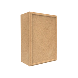RTA - Slim Shaker Karamel - Single Door Wall Cabinet - 21