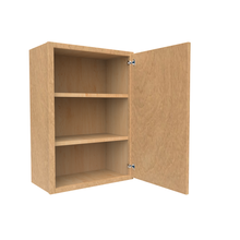 Load image into Gallery viewer, RTA - Slim Shaker Karamel - Single Door Wall Cabinet - 21&quot;W x 30&quot;H x 12&quot;D