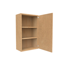 Load image into Gallery viewer, RTA - Slim Shaker Karamel - 36&quot;Height Single Door Wall Cabinets - 21&quot;W x 36&quot;H x 12&quot;D