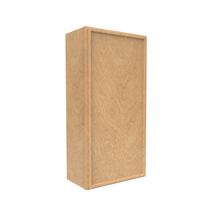 Load image into Gallery viewer, RTA - Slim Shaker Karamel - 42&quot;Height Single Door Wall Cabinets - 21&quot;W x 42&quot;H x 12&quot;D