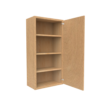 Load image into Gallery viewer, RTA - Slim Shaker Karamel - 42&quot;Height Single Door Wall Cabinets - 21&quot;W x 42&quot;H x 12&quot;D