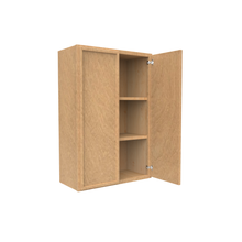 Load image into Gallery viewer, RTA - Slim Shaker Karamel - 36&quot;Height Double Door Wall Cabinets - 24&quot;W x 36&quot;H x 12&quot;D