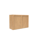 Load image into Gallery viewer, RTA - Slim Shaker Karamel - 21&quot;Height Double Door Wall Cabinets - 30&quot;W x 21&quot;H x 12&quot;D